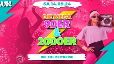 🚀 MEGA 90ER & 2000ER PARTY 🚀