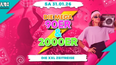  MEGA 90ER & 2000ER PARTY 