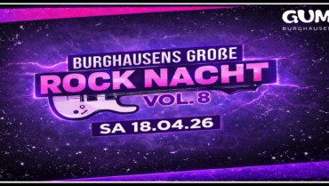 “ ROCK NACHT „ZUM LETZTEN MAL ROCKEN VOR DER SOMMERPAUSE